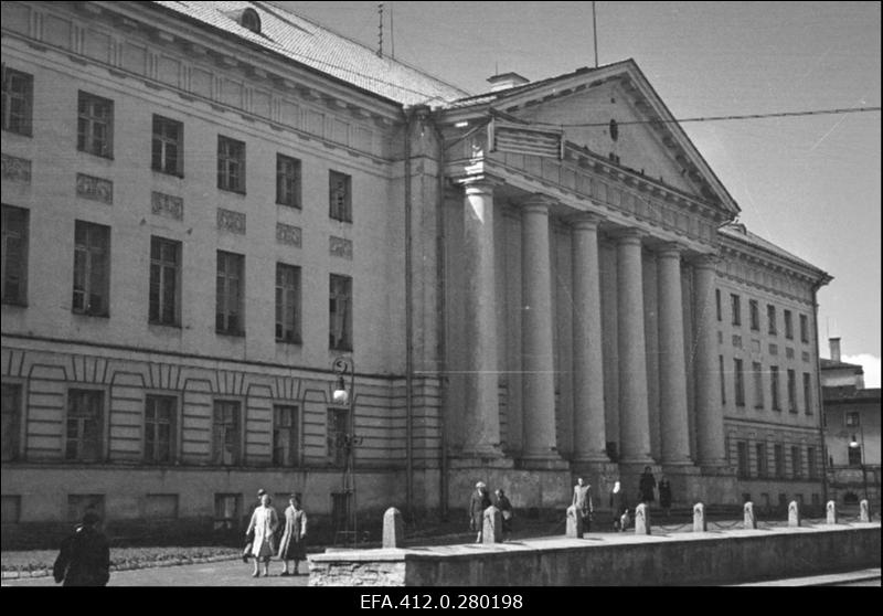 Tartu TRÜ peahoone.