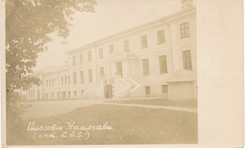 Foto. Läänemaa Õpetajate Seminar Uuemõisas.