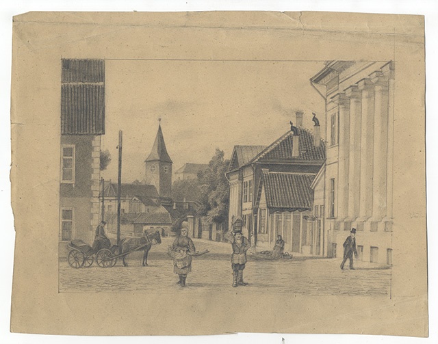 Zur Mühlen, Rudolf v. Tartu view, animal clinic.