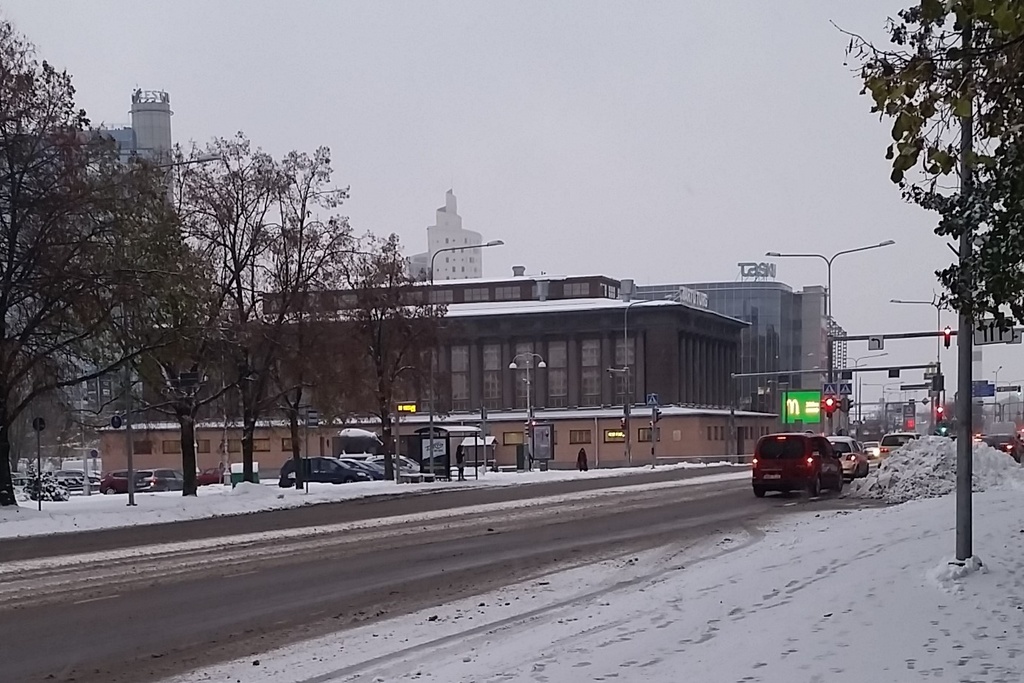 Tartu, market building rephoto