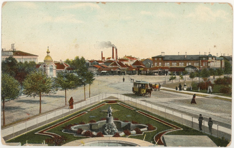 Tallinna Vene turg ja lilleaed Viru väravas