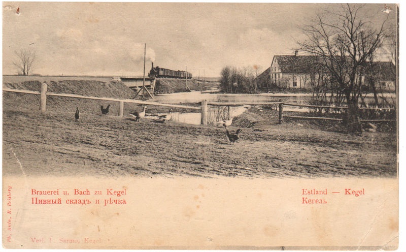 Vaade Keila raudteesillale