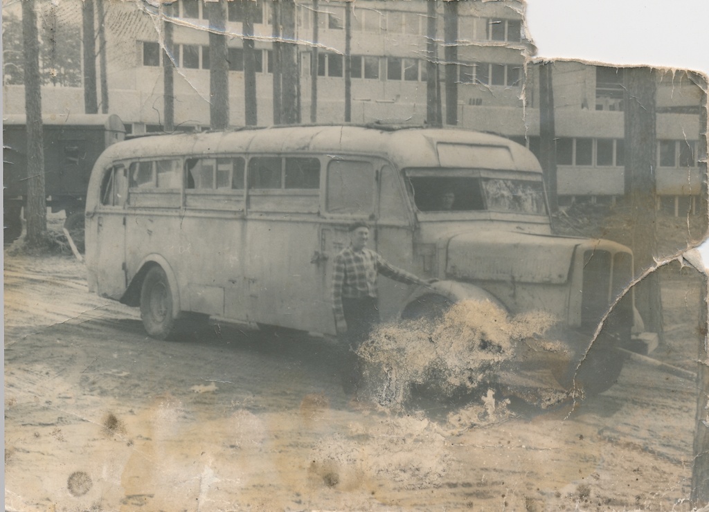 foto Autobuss Saurer kere