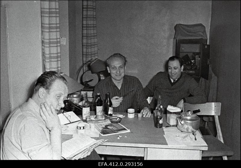 Rudolf Vail Tallinnas meie toimetuses.