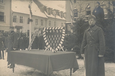 foto, Eesti Vabadusristide kollektsioon Tartus, 1921. aastal.  duplicate photo