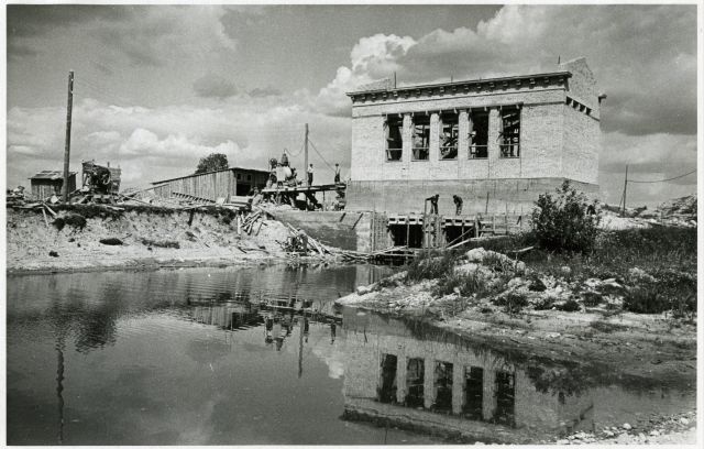 Kamari hüdroelektrijaama ehitus