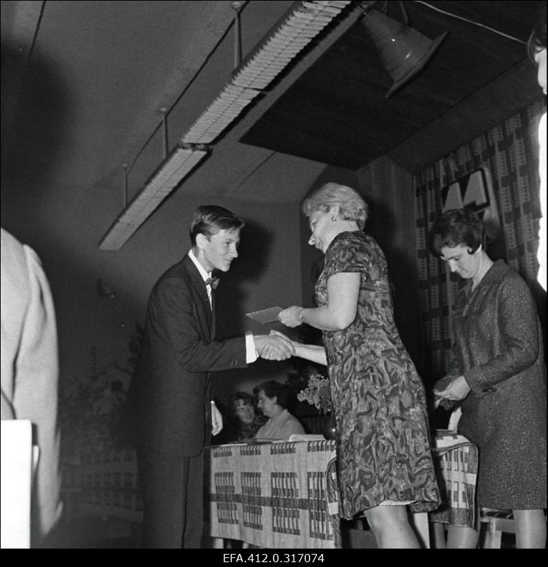 Kersti Kleini VIII klassi lõpetamine.