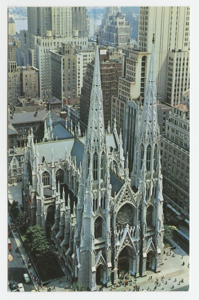 USA. New York. Vaade Püha Patricku katedraalile
St. Patrick's Cathedral
