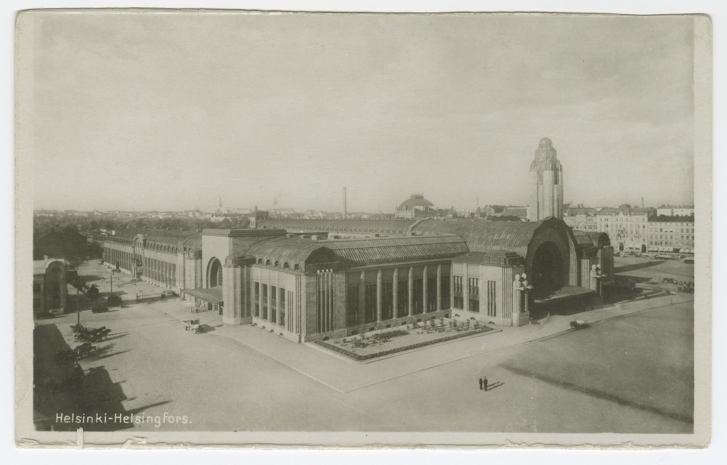 Helsingi raudteejaama vaade