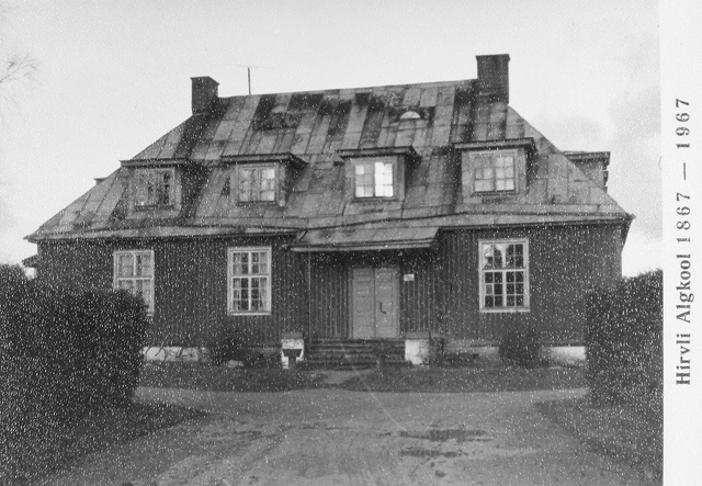 Hirvli algkool 1867-1967