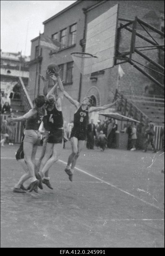 ENSV 1953. a esivõistlused korvpallis.