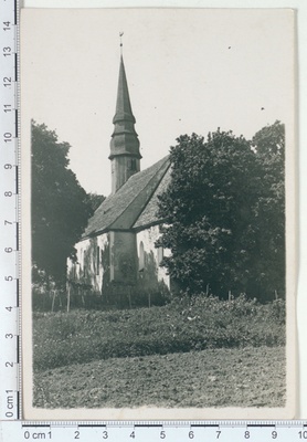 Palamuse kirik, kagust, 1921  duplicate photo