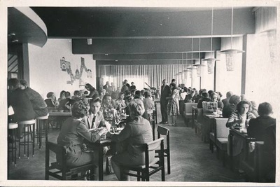 Restoran-söökla Kaseke (Tähe 19). Tartu, 1964. Foto K. Kriibi.  similar photo