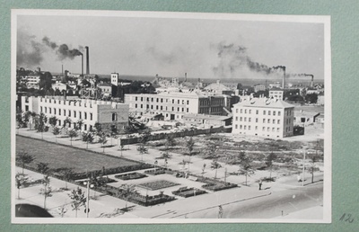 Kõrgvaade ehitusjärgus Teaduste Akadeemia hoonetele Rävala pst-l (Lenini pst-l)  similar photo