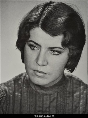 Klenskaja, Maria - näitleja. Mängufilmi Kõrboja peremees Anna osatäitjaks soovija.  duplicate photo