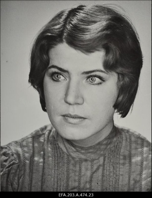 Klenskaja, Maria - näitleja. Mängufilmi Kõrboja peremees Anna osatäitjaks soovija.  duplicate photo