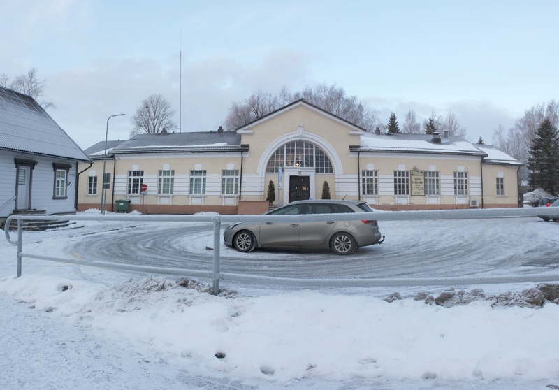 Viljandi raudteejaam. rephoto