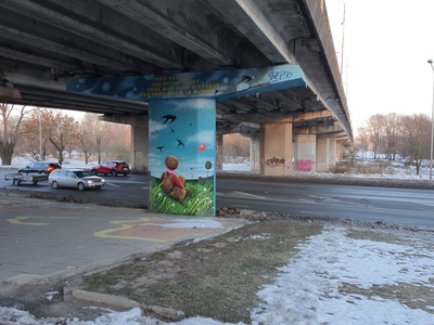 Digifoto. Grafiti avalikus linnaruumis. Tartu, 2004. rephoto