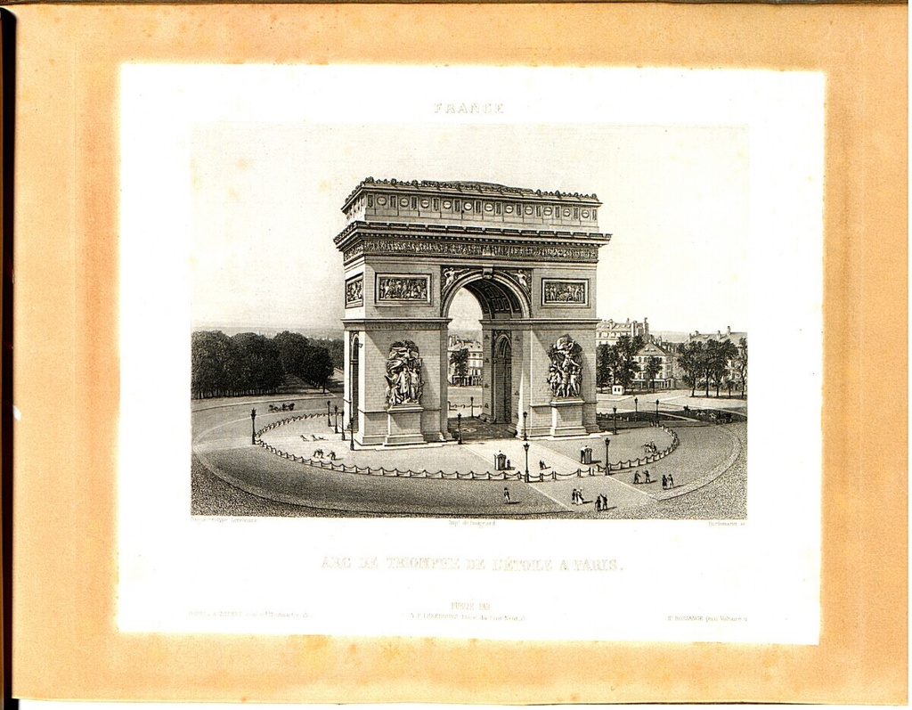 Arc de Triomphe de l'Étoile à Paris