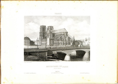 Notre-Dame de Paris (Vue de l'Abside)  duplicate photo