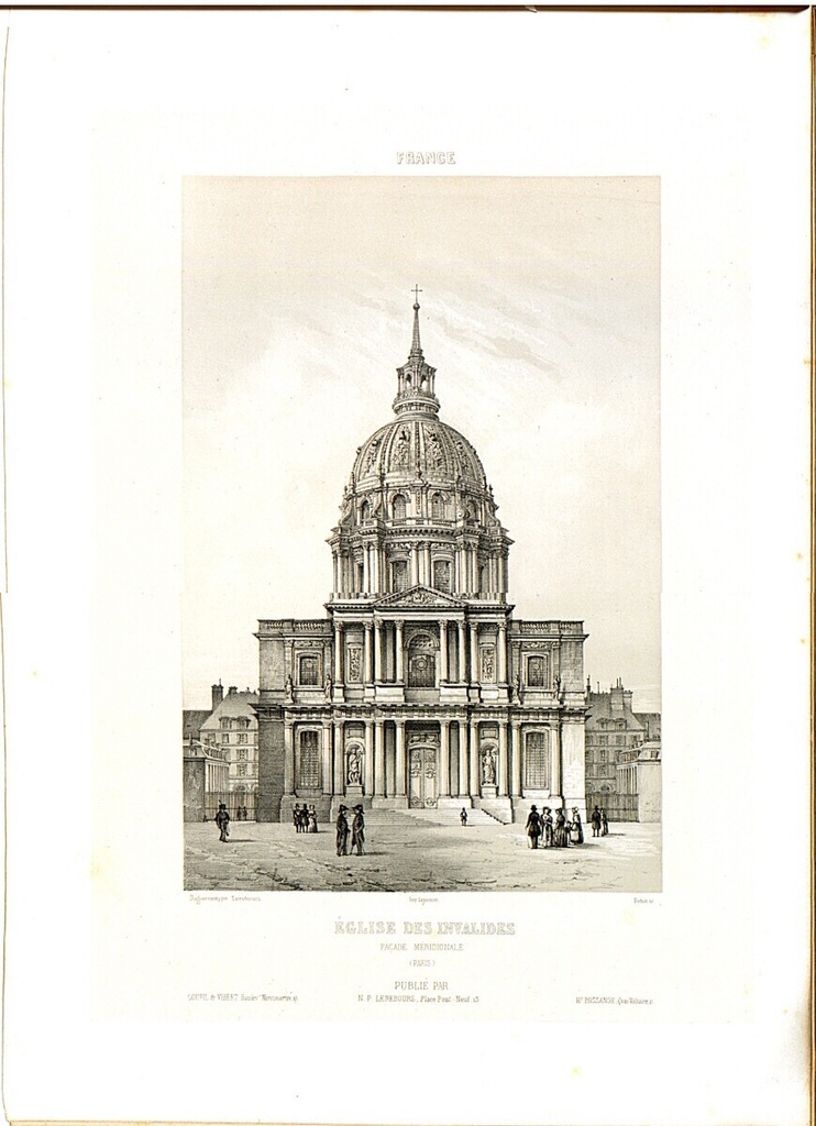 Église des Invalides, Facade méridionale