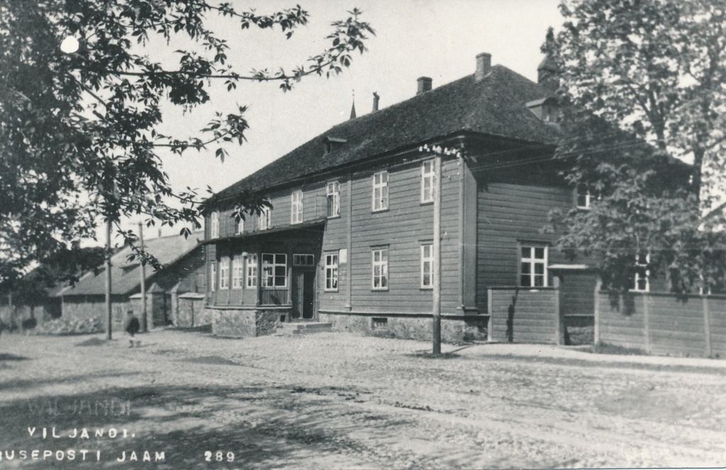 fotokoopia, Viljandi, hobupostijaam Klinke (Vaksali tn 4), u 1920