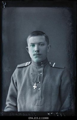 Tsaariarmee sõjaväelane Wolkoff (Volkov).  duplicate photo