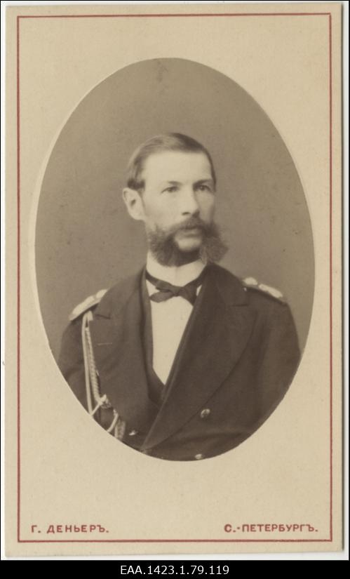 Admiral Reinhold von Mirbach, portreefoto