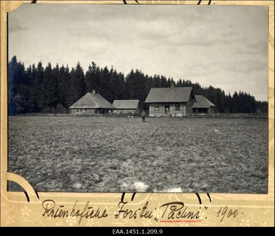 Vaade metsniku majale Pähni metskonnas  duplicate photo