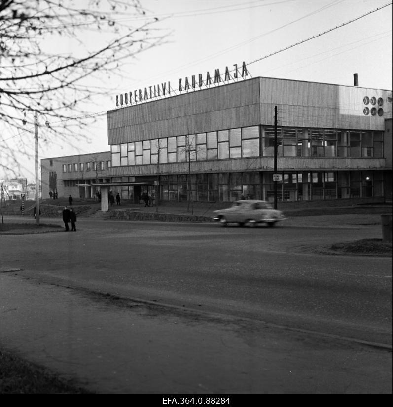 Tartu Tarbijate Kooperatiivi Tartu kaubamaja välisvaade.