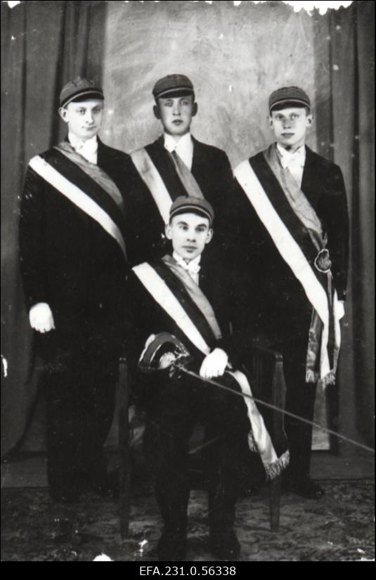 Korporatsiooni „Rotalia“ eestseisus I semestril 1932. aastal.