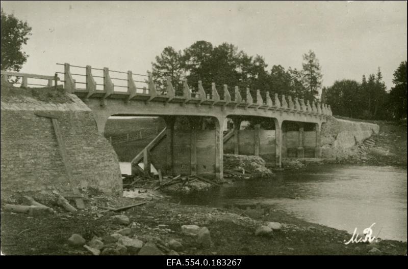 Vana-Vigala sild Vigala jõel.