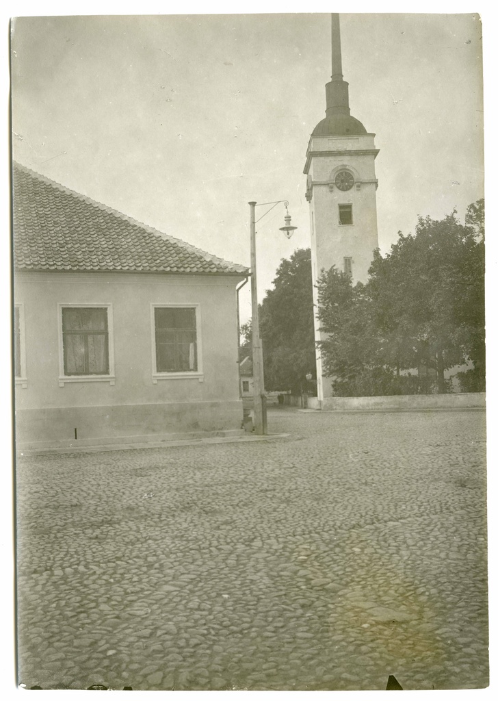 Laurentsiuse Church Tallinn St. 13. View from S-Tallinna Street