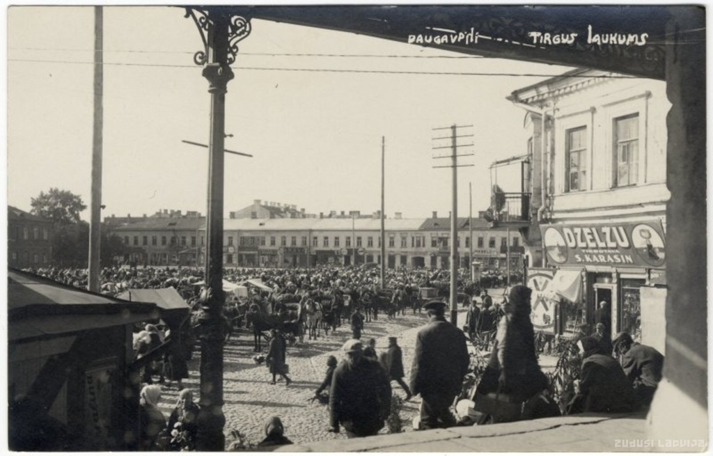 Daugavpils. Tirgus laukums