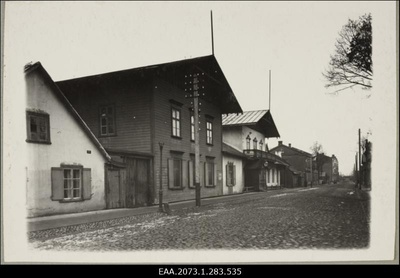 Tartu Saksa Käsitööliste Seltsi hoone Tiigi tänavas  duplicate photo