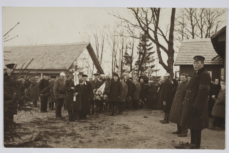 Matuserongkäik Aidus Viljandimaal Jakob Neumanni matustel