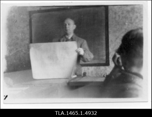 Richard Ustav - lektor-instruktorina Tallinna Isamaasõja Invaliidide Koolis