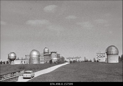 Eesti NSV TA Astrofüüsika ja Atmosfäärifüüsika Instituudi hooned Tõraveres.  similar photo