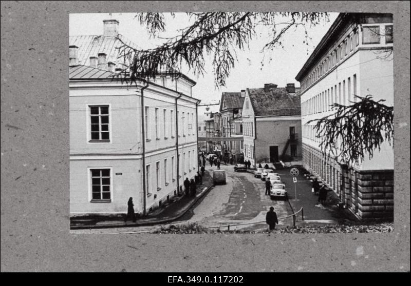 Vaade Kingissepa tänavale Tartus.