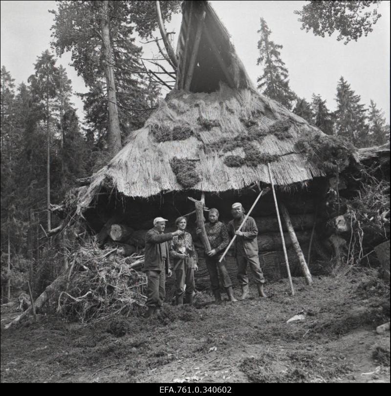 Stuudio "Tallinnfilm" muusikaline lastefilm "Nukitsamees". Filmi võttegrupi liikmed.