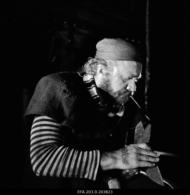 Tallinnfilmi mängufilm "Arabella, mereröövli tütar". Piraat Puujalg - Ants Ander.