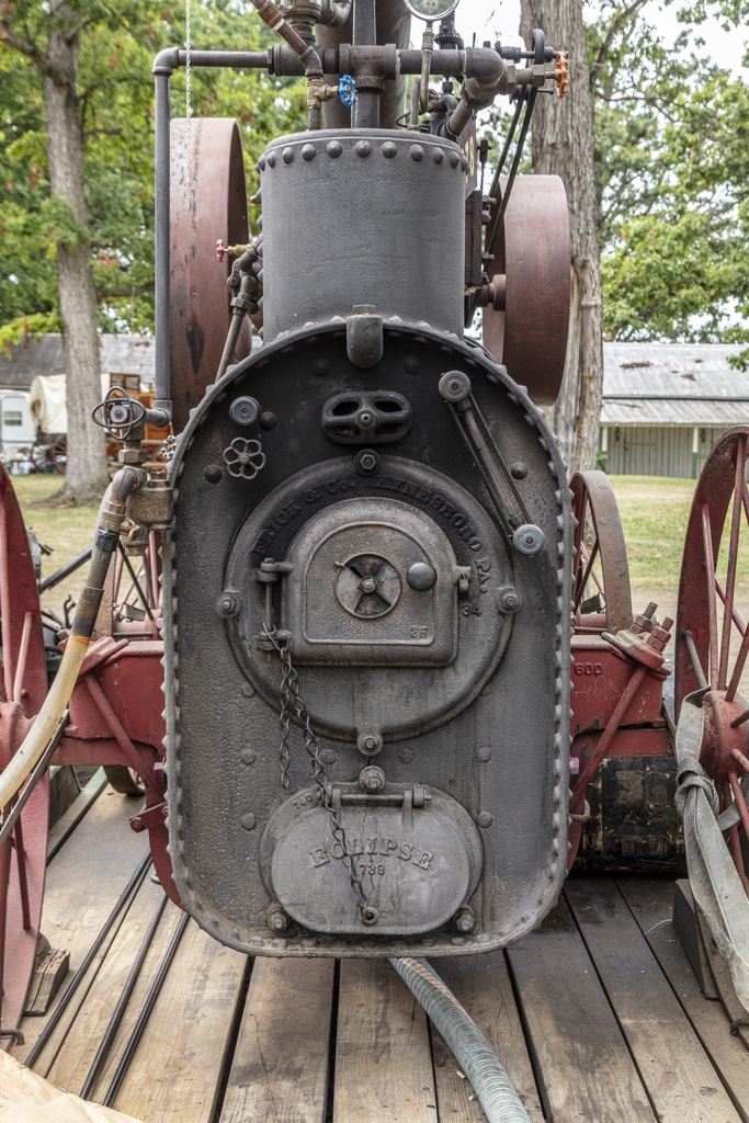 Frick Eclipse steam engine VA3 - Frick Eclipse portable steam engine, Berryville, Virginia, USA