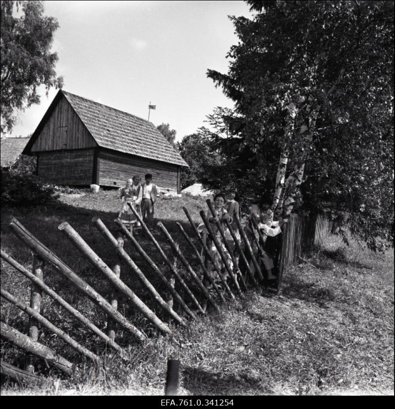 Stuudio "Tallinnfilm" muusikaline lastefilm "Nukitsamees" filmivõtted.