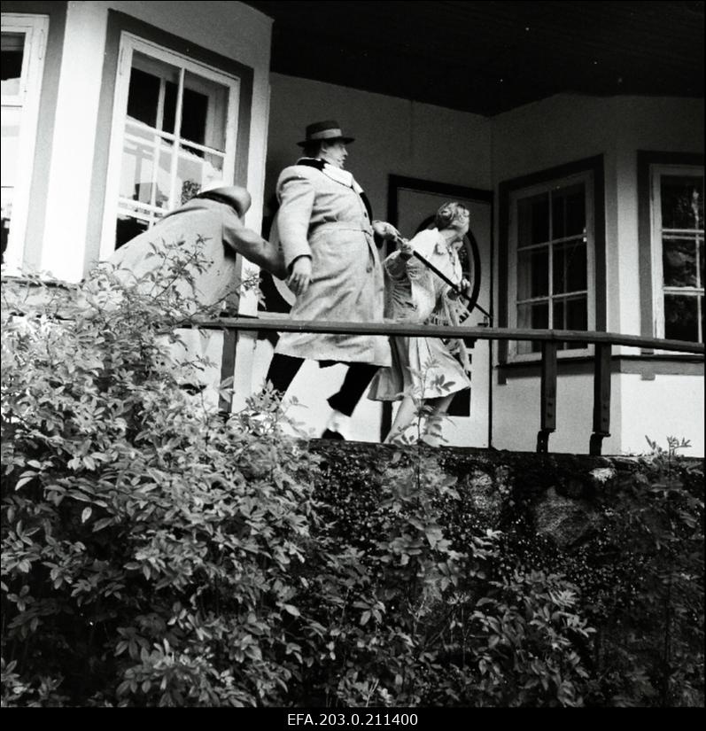 Kaader Tallinnfilmi mängufilmist "Sügis". Maali osas Anne Reemann, Kiire osas Margus Lepa, Juuli osas Liina Tennosaar.