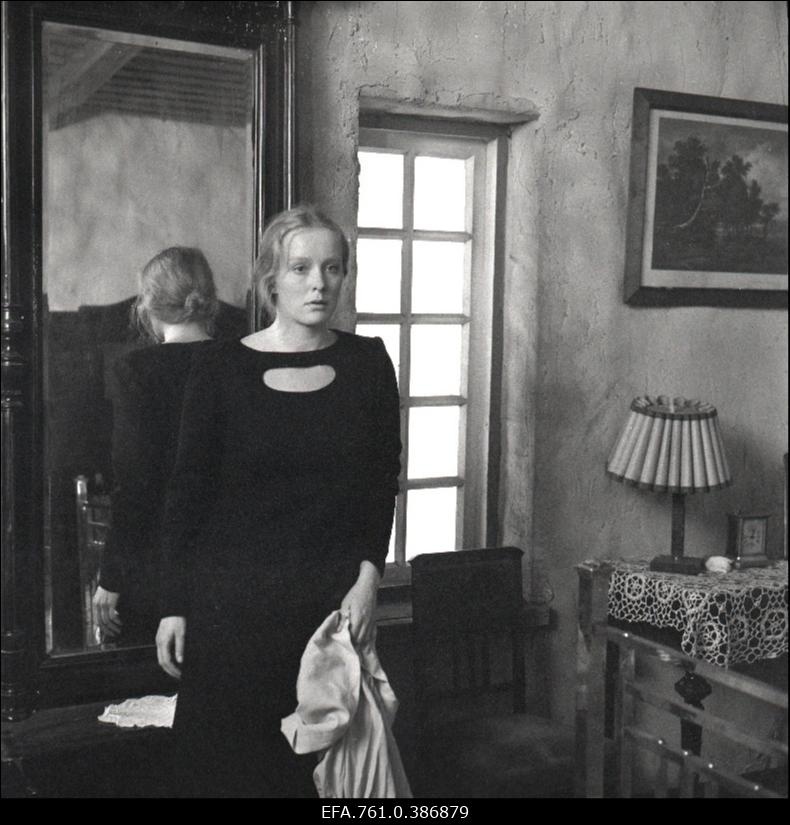 Filmi "Äratus" filmimine. Katrin Kohv Vennaru Linda osas.