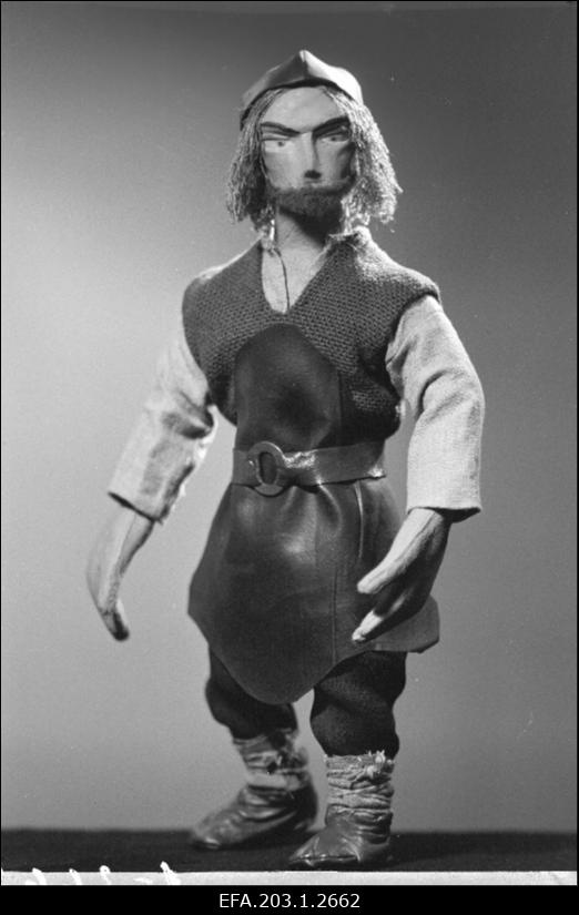 Kaader filmistuudio Tallinnfilm nukufilmist Põhjakonn.