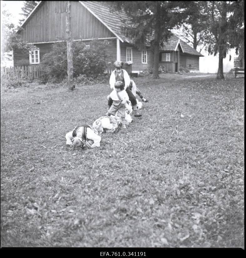 Stuudio "Tallinnfilm" muusikaline lastefilm "Nukitsamees" filmivõtted.