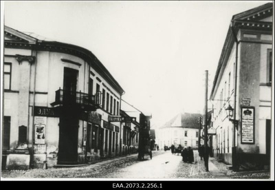 Rüütli tänava hooned Tartus enne 1920. aastat  duplicate photo