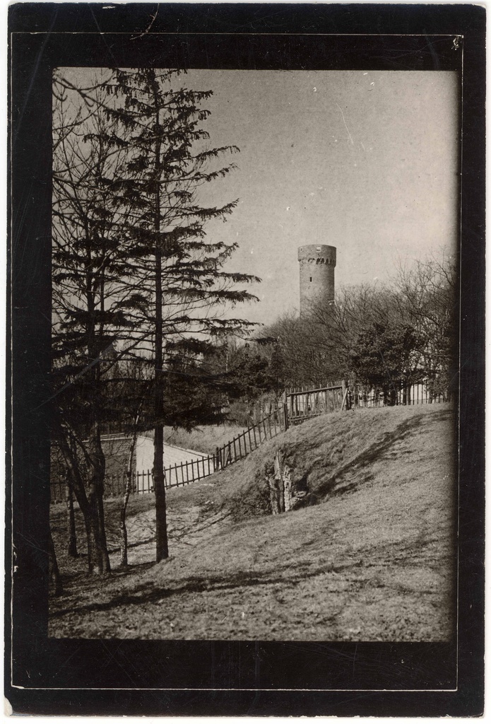 Toompea fortress. View from Inger bastion to Pikale Hermann