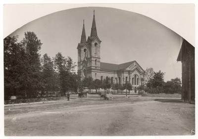The view of the Church of Karl, from the shore of the current National Library.  duplicate photo